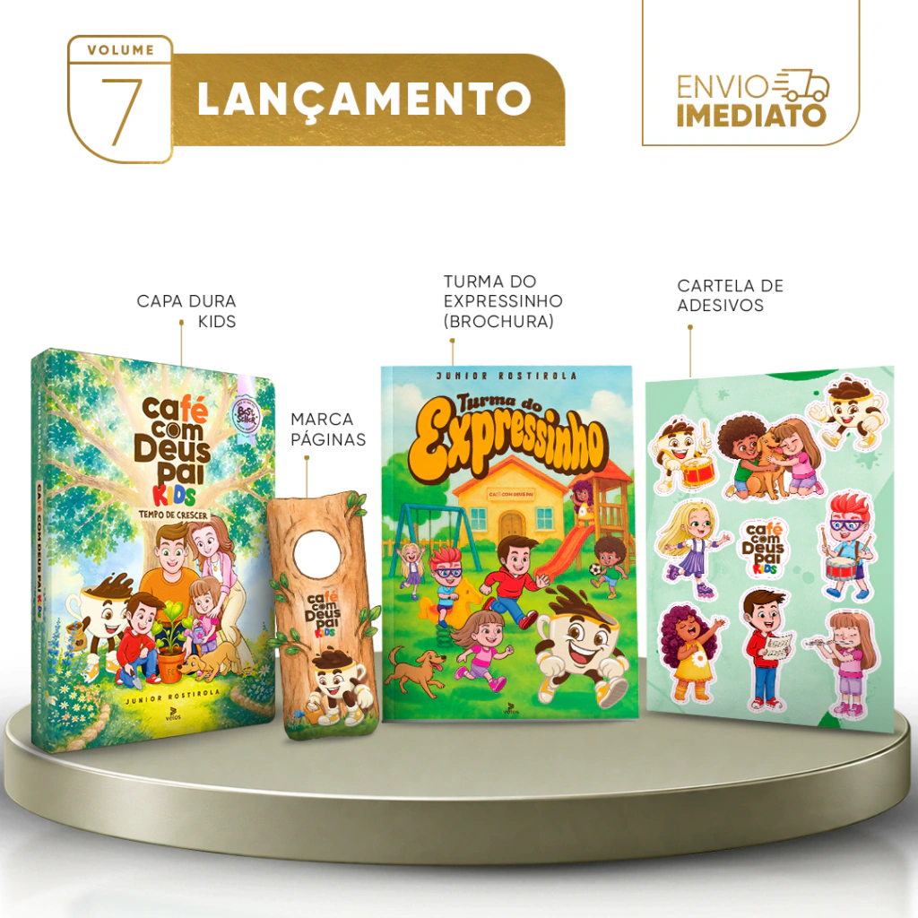 Café com Deus Pai Kids: tempo de crescer + A turma do Expressinho