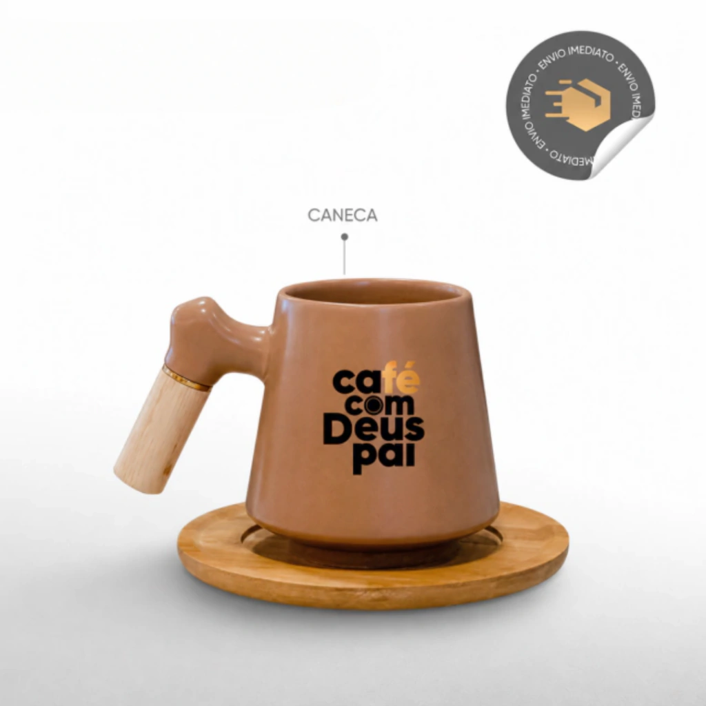 Caneca Café com Deus Pai (vol.6)