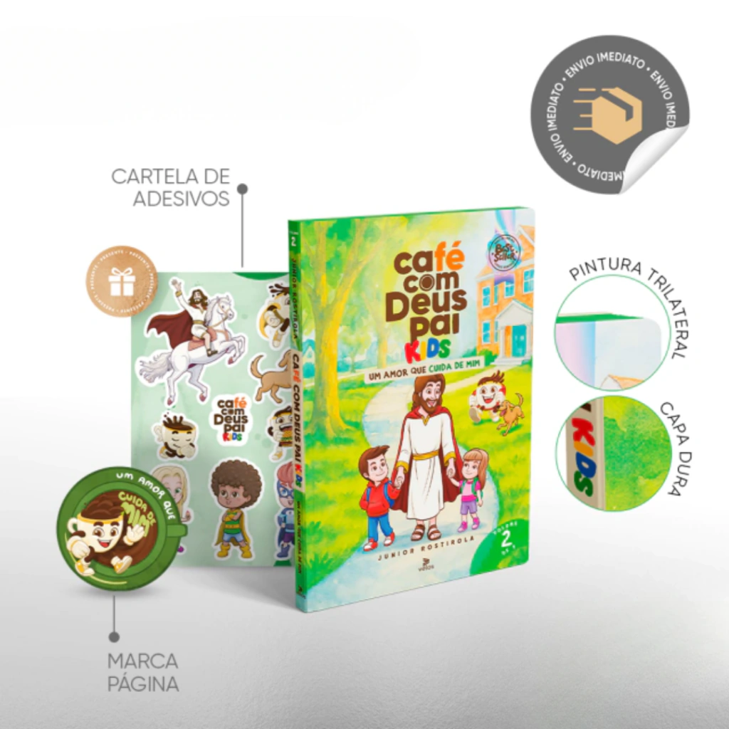 Volume 2 Café com Deus Pai Kids - Um amor que cuida de mim