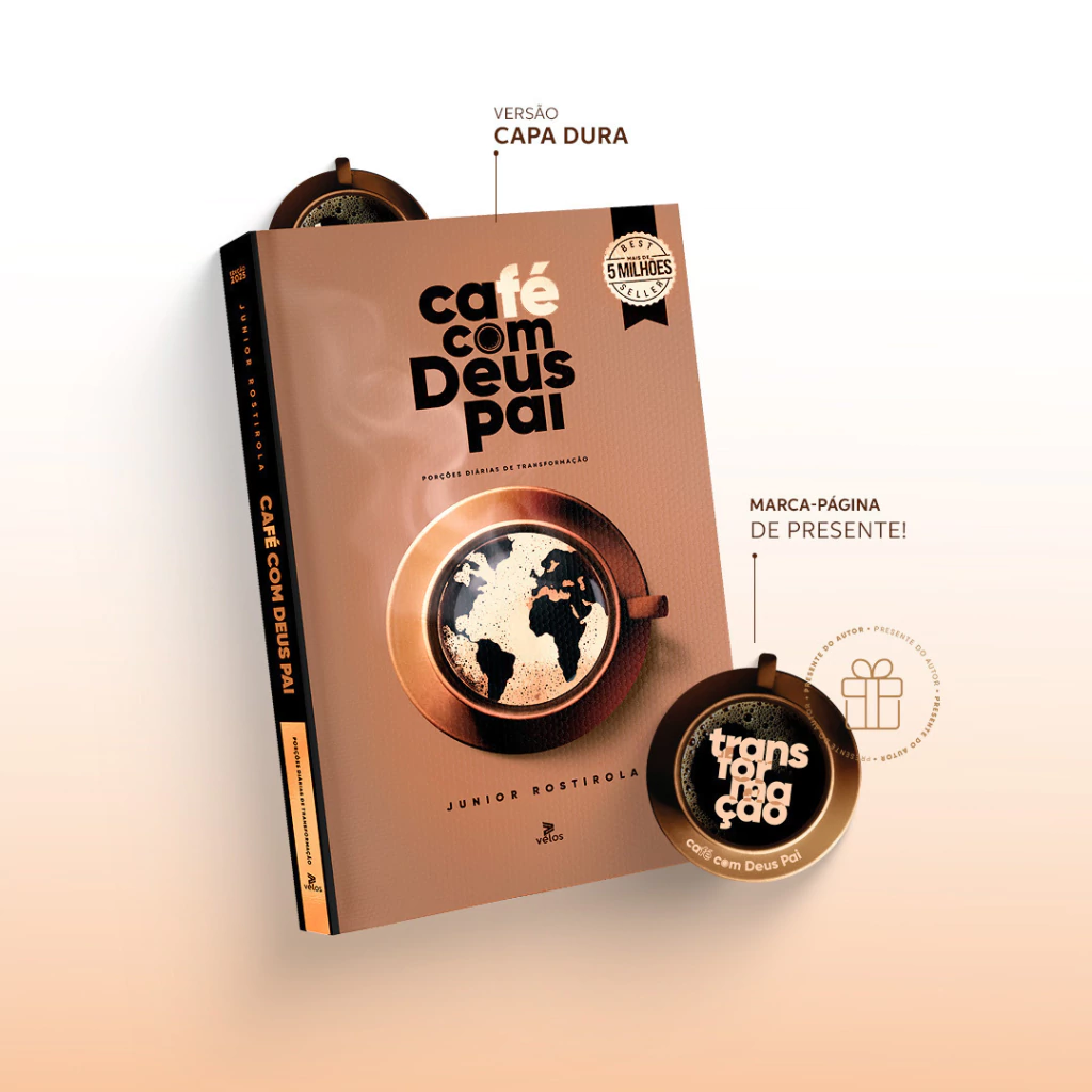Café com Deus Pai edição 2025 (Porções diárias de transformação) | Capa dura