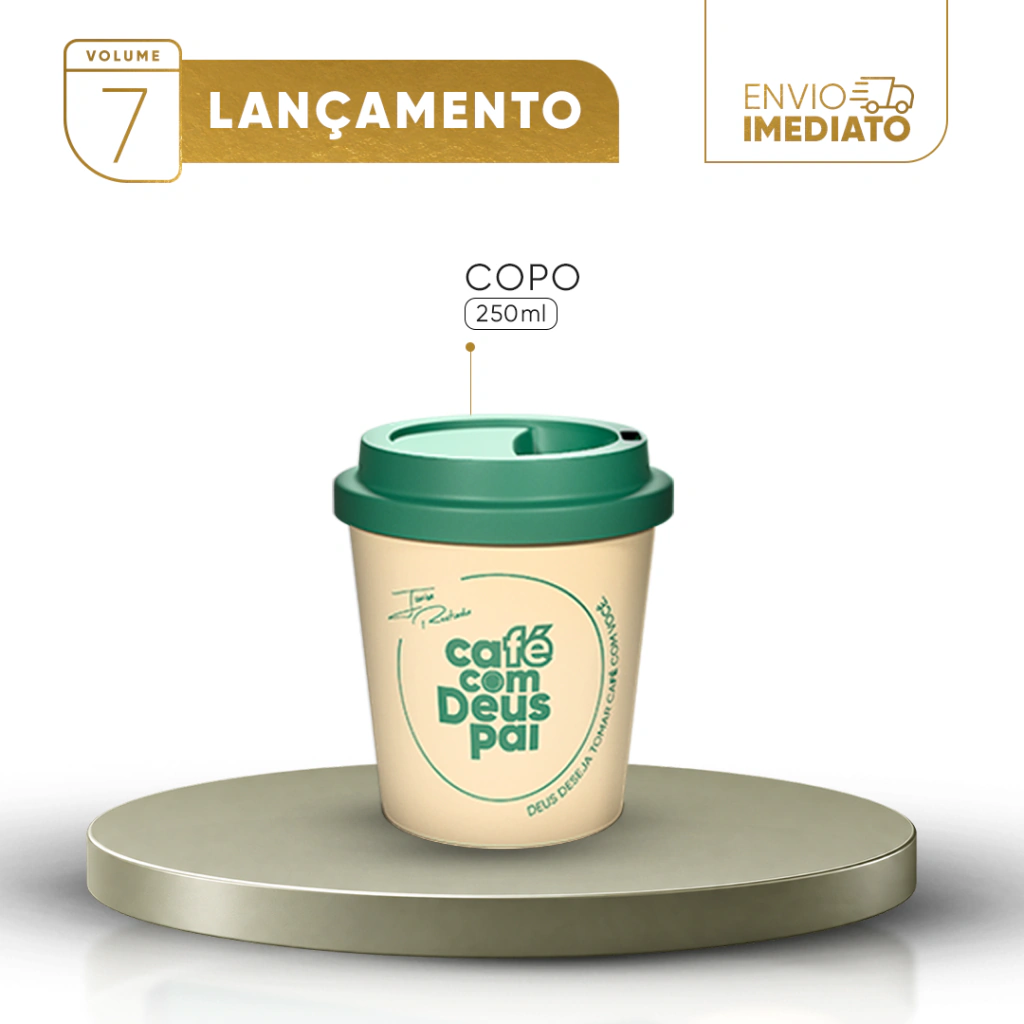 Copo Café com Deus Pai