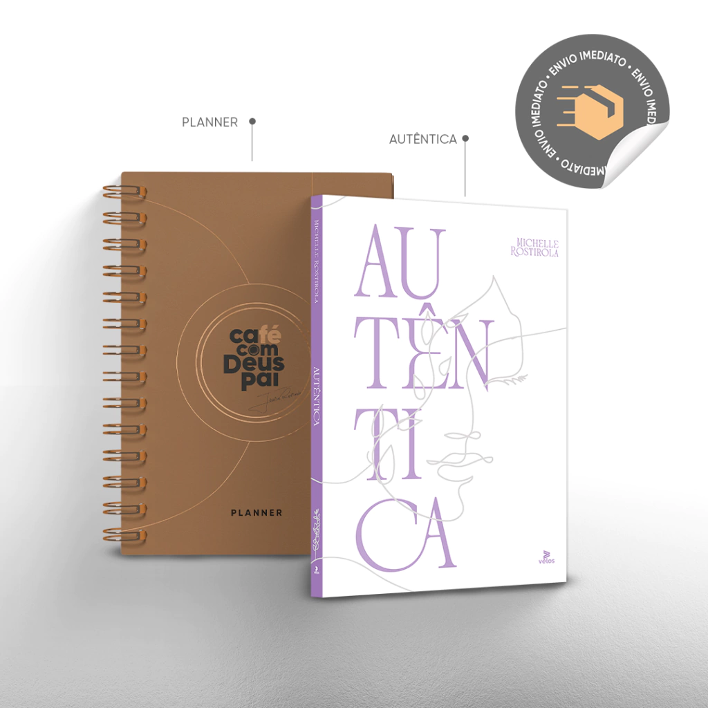 COMBO PLANNER 2025+AUTENTICA - A LIBERDADE DE SER QUEM VOCE É