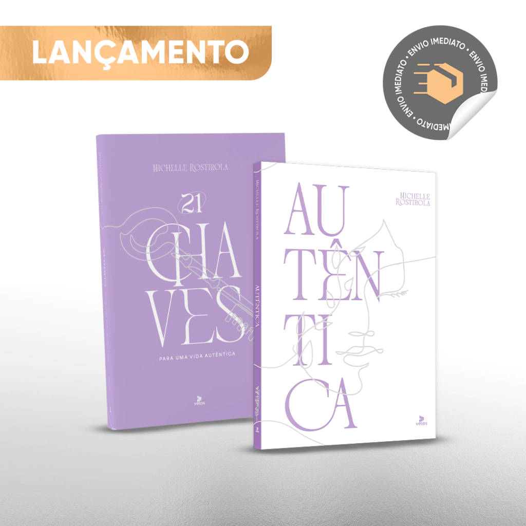 COMBO: 21 CHAVES PARA UMA VIDA AUTENTICA + AUTENTICA - A LIBERDADE DE SER QUE VOCE É
