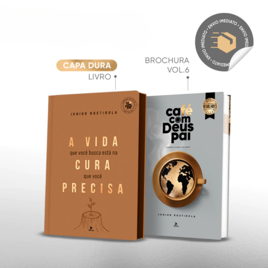 Café com Deus Pai vol.6 (brochura) + A vida que você busca está na cura que você precisa