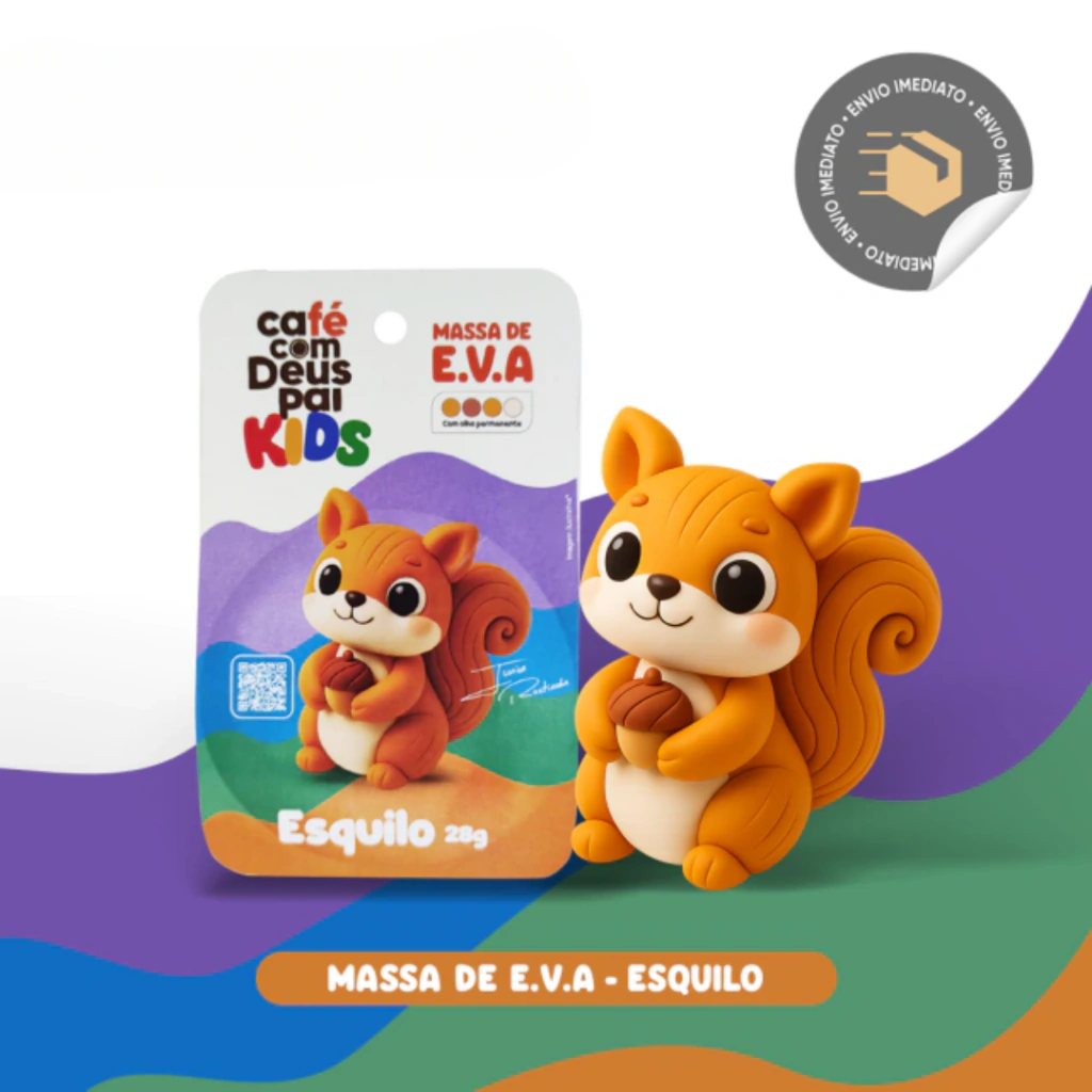 MASSA DE E.V.A - ESQUILO | CAFÉ COM DEUS PAI